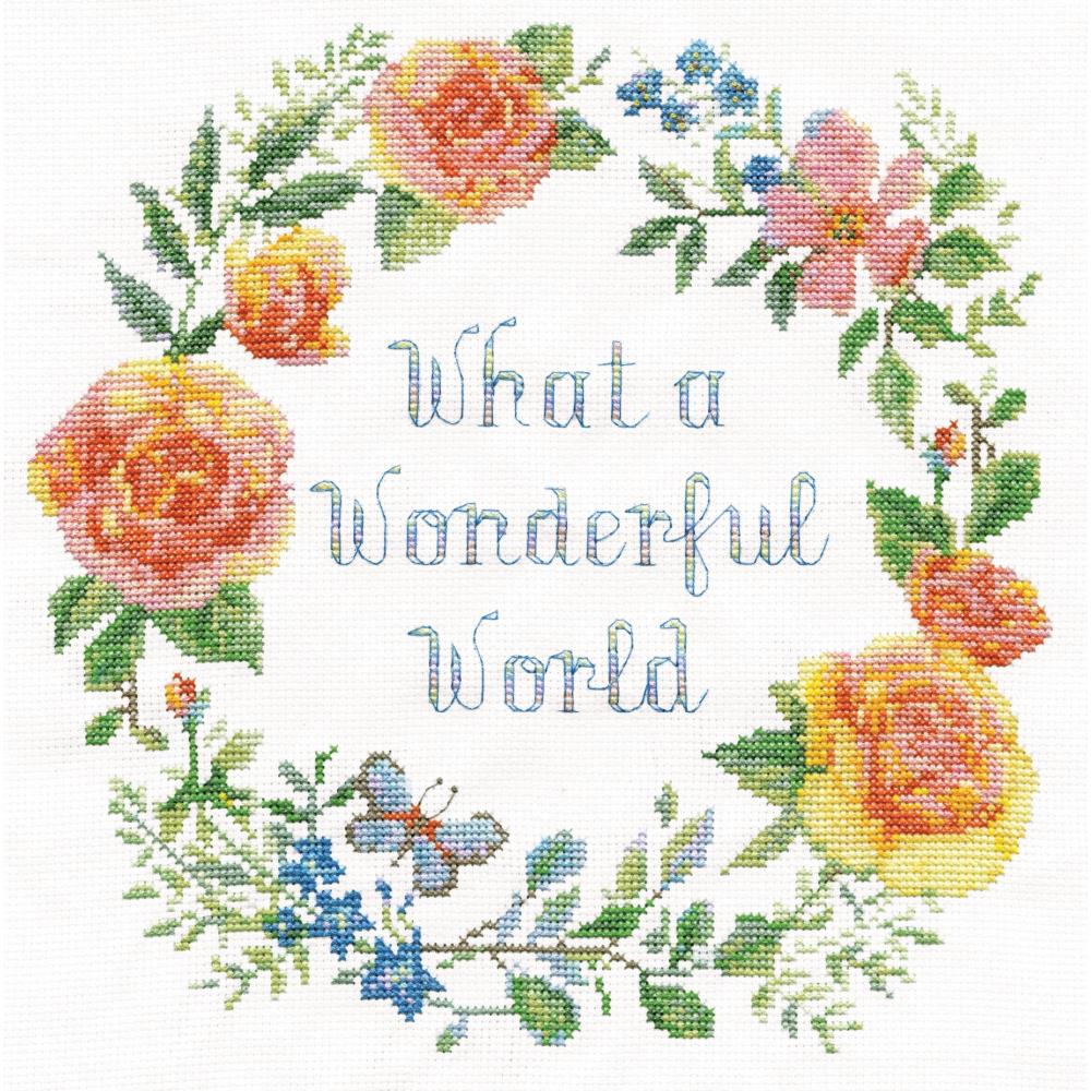 Wonderful World Counted Cross Stitch Kit